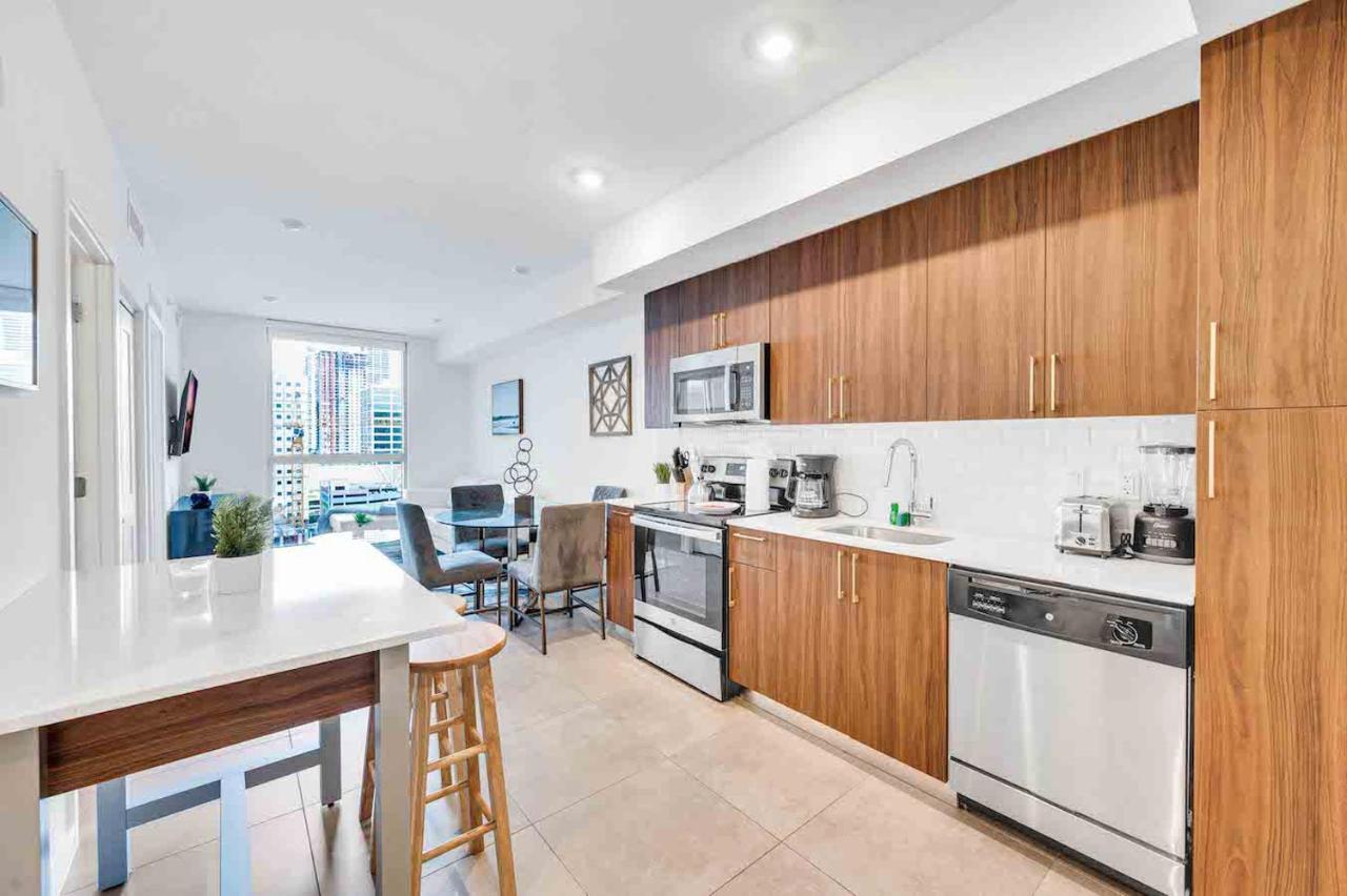 Stylish Unit In Downtown Miami With Free Parking Apartment Ngoại thất bức ảnh